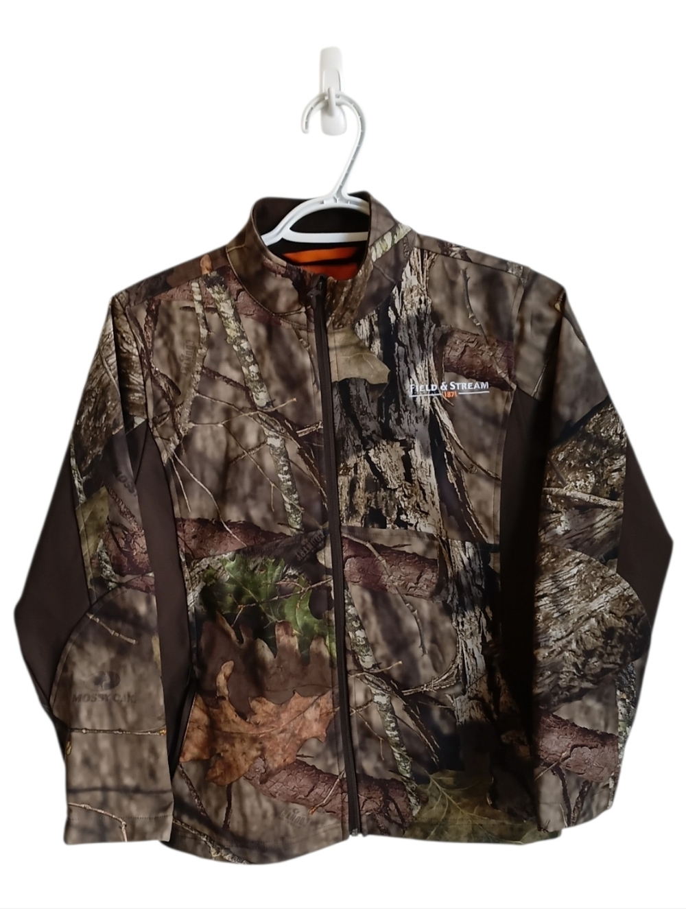 Kjds Field & Stream Realtree Camo Full-Zip Jacket - Brown/Green